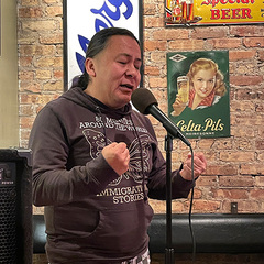 Nestor Gomez at Tuesday Funk 12/3/24 - click to view - mousewheel to zoom